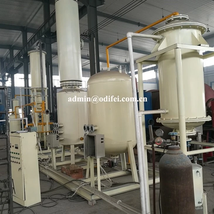 waste engine oil distillation to diesel equipment (4)