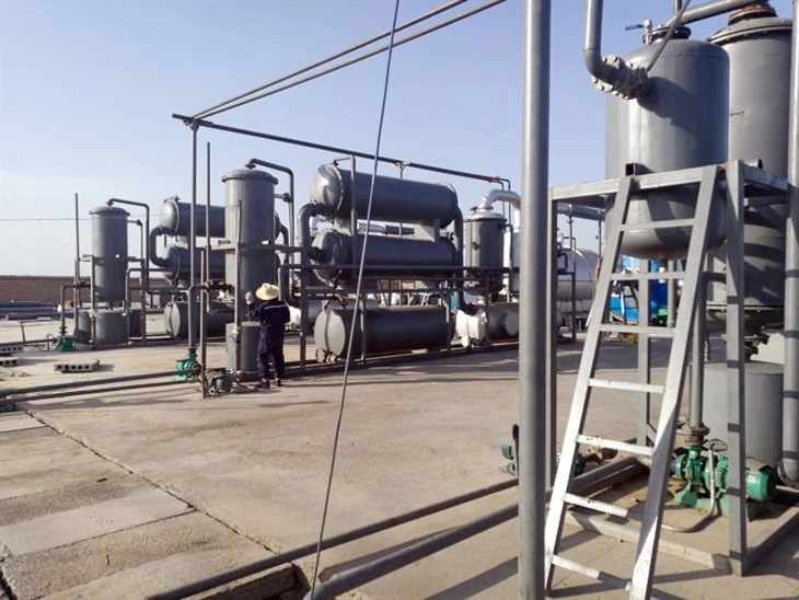 waste tire pyrolysis plant (2)